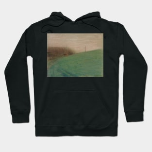 The Meadow by Georges-Pierre Seurat Hoodie